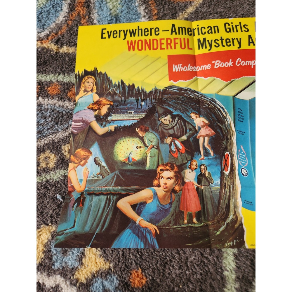 Nancy‎ Drew The Clue of the Leaning Chimney Carolyn Keene Grosset & Dunlap 9526 - Picture 16 of 16